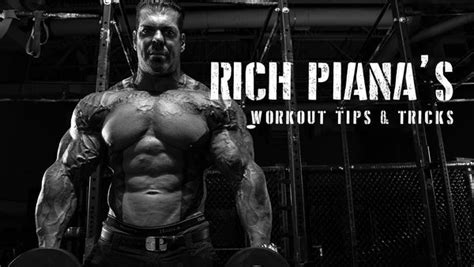 Rich Pianas Workout Tips And Tricks 5 Nutrition