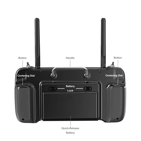 SIYI MK32 Enterprise Handheld Ground Station Smart Controller with 7 ...