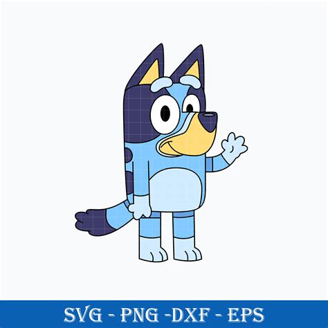 Bluey Heeler Dog Svg Bluey Svg Cartoon Svg Png Dxf Eps Fil Inspire