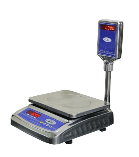 Metis Stainless Steel Digital Weight Machine Model Name Number Table