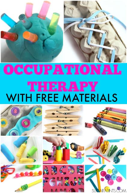 31 Days of Occupational Therapy with Free Materials - The OT Toolbox