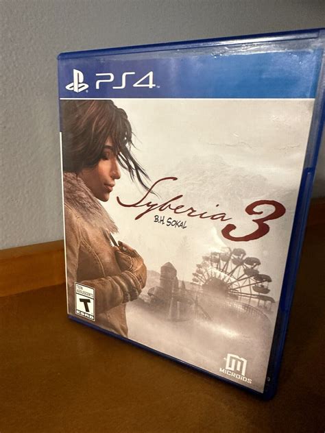 Syberia 3 Sony Playstation 4 2017 887256028046 Ebay