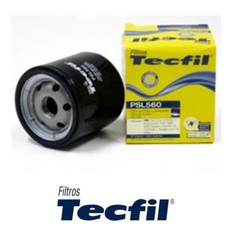 Filtro De Oleo Tecfil Psl 560 Volkswagem Vw Gol Fox Saveiro Shopee Brasil