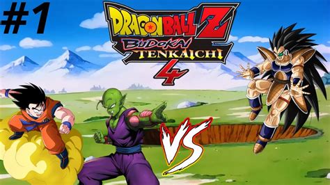 Dragon Ball Z Budokai Tenkaichi 4 Episodio 1 Goku Y Piccolo Vs