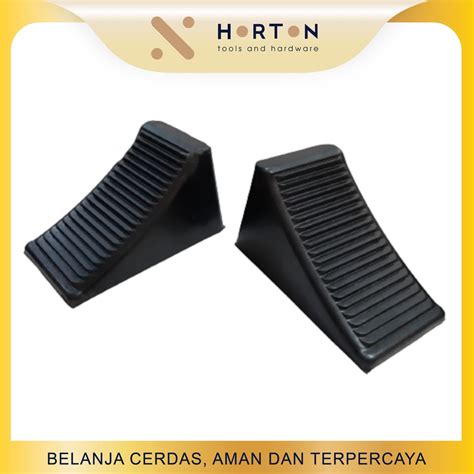 Jual Karet Ganjalan Ban Parkir Rubber Wheel Chock Shopee Indonesia