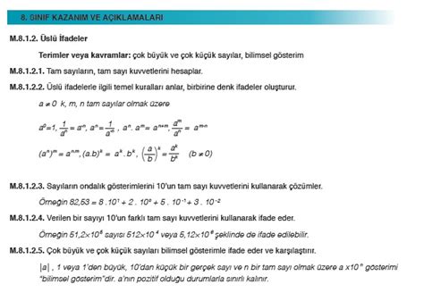 2020 LGS 8 Sınıf Matematik 1 Dönem Konuları Ali SANCI Matematik