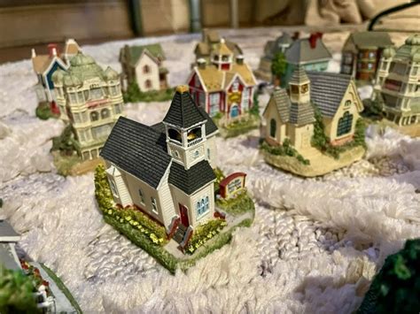 60 Piece Vintage Mini Christmas Village International Resources Llc