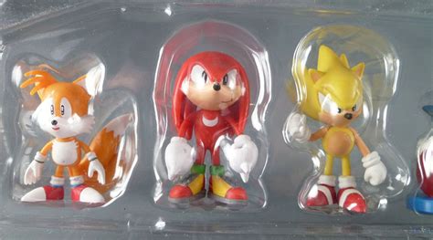 Sonic The Hedgehog Sega Mini Figures Collectibles Coffret 6 Figurines