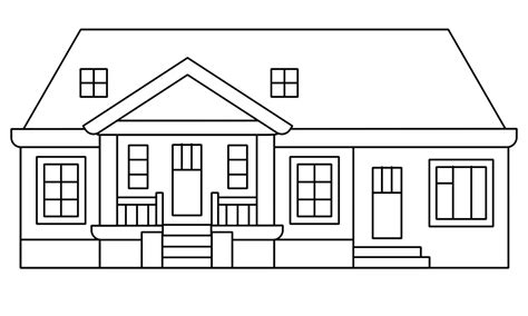 Кирпичный дом раскраска для детей 23 фото