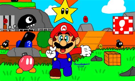 Super Mario 64 By Mariosimpson1 On Deviantart