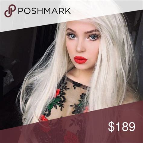 Blonde Beauty LaceFront Wig 22 24 Inches Blonde Beauty Wigs Scrunchie Hairstyles