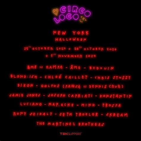 Circoloco New York 2024 Lineup | Grooveist