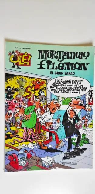 MORTADELO Y FILEMÓN Nº5 2ªedición 1995 En Muy Buen Estado EUR 2 50