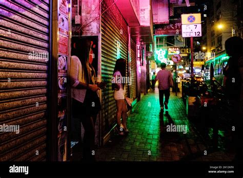 Prostitution In Hong Kong Stock Photo Alamy