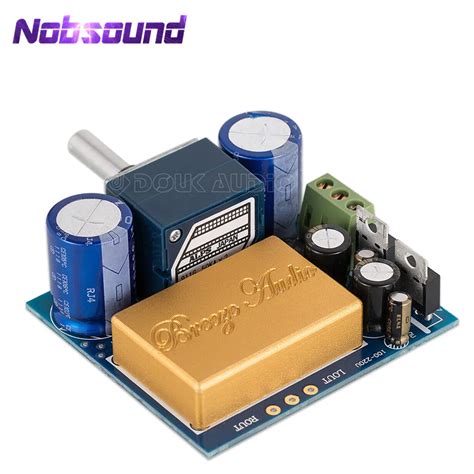 Nobsound Full DC Hi Fi op moduł przedwzmacniacza Mini Stereo Audio