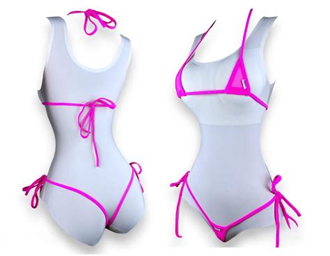 147 7S Mini Bikini Extreme Micro Mesh And Spandex Swimwear Sexy Y Back Thong Bikini Handmade