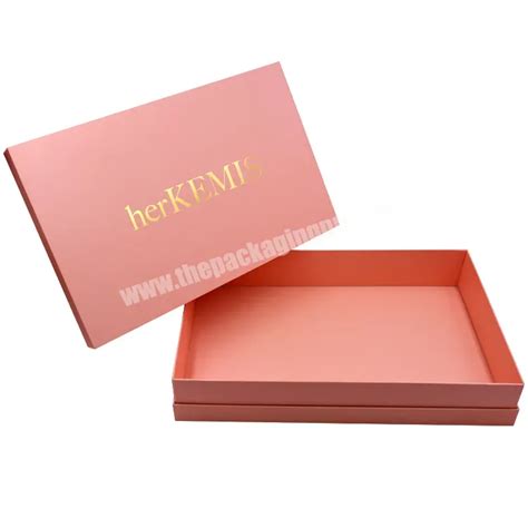 Custom Luxury Corset Underwear Gift Bikini Sleepwear Lingerie Packaging Boxes Bra Pajamas