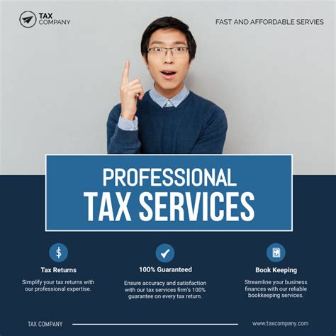 Professional Tax Services Flyer Template Postermywall