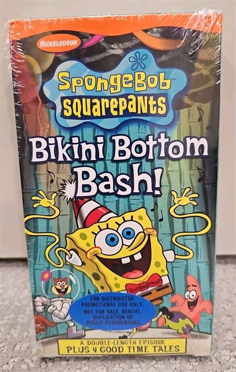 Spongebob Squarepants Bikini Bottom Bash Vhs For Sale Online Ebay