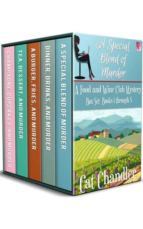 A Food And Wine Club Mystery Boxset Books Through By Cat Chandler