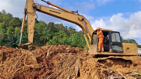 Tim Sar Masih Cari Orang Korban Longsor Serasan Natuna