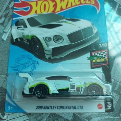 Carrinho Hot Wheels Bentley Continental GT Shopee Brasil