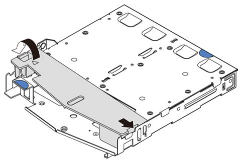 Install The Rear Hot Swap Drive Cage Thinksystem Sr Lenovo Docs