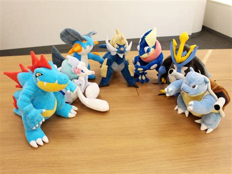 Pokemon Center S Fully Evolved Starter Plushies Up For Pre Order