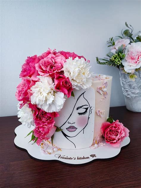 Flowers Cake Decorated Cake By Vyara Blagoeva Cakesdecor