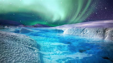 Northern Lights Firefox Theme North Bright Ice Aurora Borealis