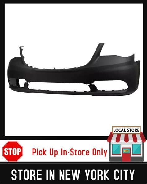 New Front Bumper Cover Fits Chrysler Town And Country 2011 2016 Ch1000990 Ebay