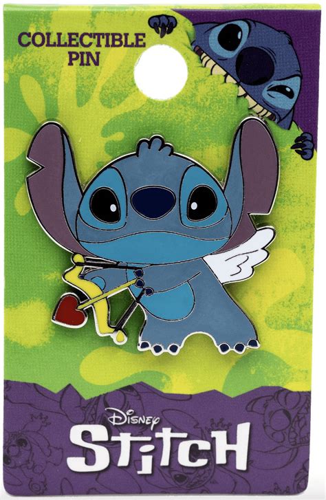 Disney Lilo And Stitch Stitch Cupid Collectible Enamel Pin