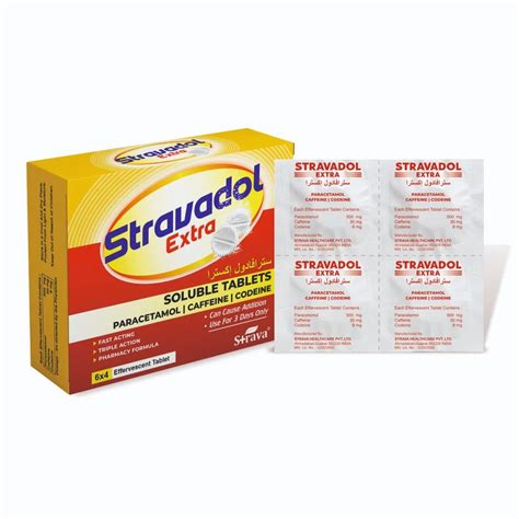 Paracetamol Mg Caffeine Mg Effervescent Tablets At Rs Box