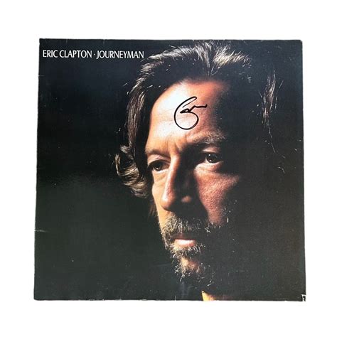 Eric Clapton Signed Journeyman Vinyl Lp Charitystars