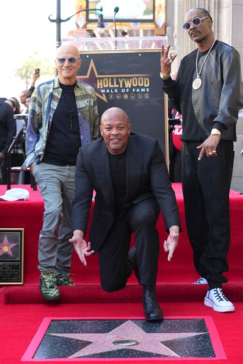 Rap Legends Honor Hip Hop Pioneer Dr Dre As He Receives Star On