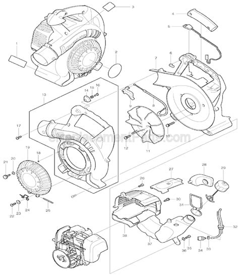 Makita Bhx Parts List And Diagram Ereplacementparts