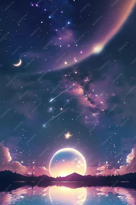 Premium AI Image | Background Wallpaper Star Night