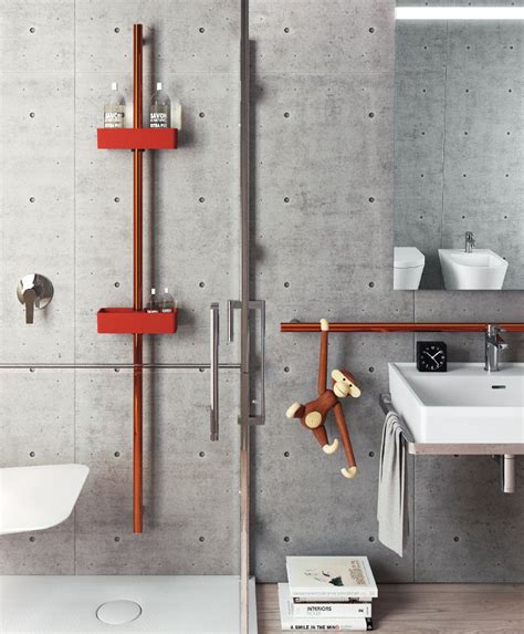 Ponte Giulio Gives The Bathroom Grab Bar A Stylish Update Grab Bars