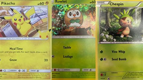 All McDonalds Pokemon Cards and Card Values (2022)