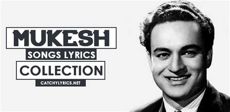 mukesh-songs-lyrics - Catchy Lyrics