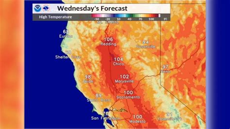 CA Weather Forecast High Temperatures Hit Sacramento Modesto Bee