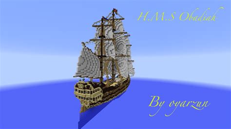 Hms Obadiah 3rd Rate Ship Of The Line Minecraft Map