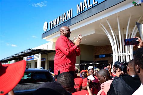 Economic Freedom Fighters On Twitter ♦️in Pictures♦️ Dp Floydshivambu At Thavhani Mall In