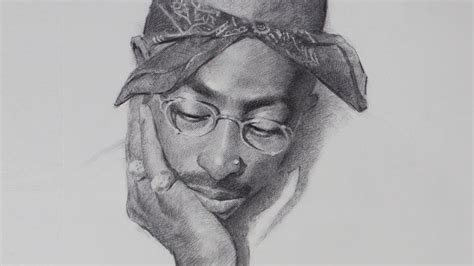 Tupac Shakur Sketch At Paintingvalley Explore Collection Of Tupac