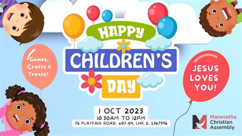 Children's Day 2023 | Maranatha