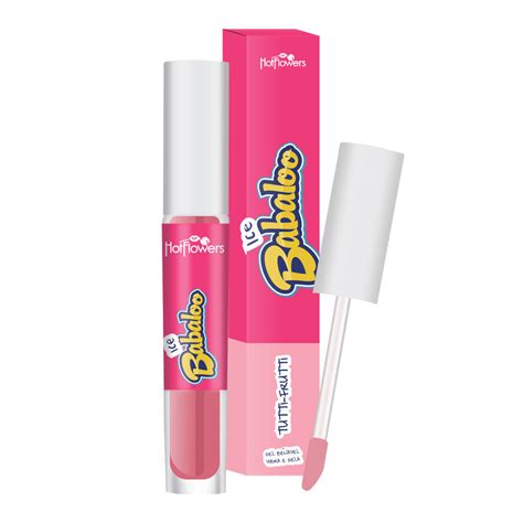 Babaloo Gloss Ice Labial G Hot Flowers