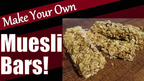 How To Make Muesli Bars School Lunchbox Hack Muesli Bar Recipe Youtube