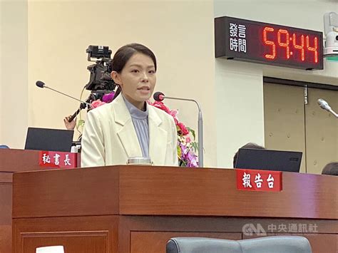 高虹安首次施政報告未準時開始 議員：沒時間詢答 地方 中央社 Cna