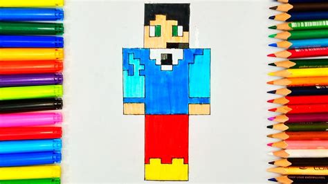 I. M. Bixu🔥 Minecraft Skin😍 Drawing | - YouTube