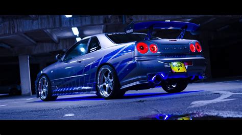 R Skyline Fast Furious Remake K Youtube